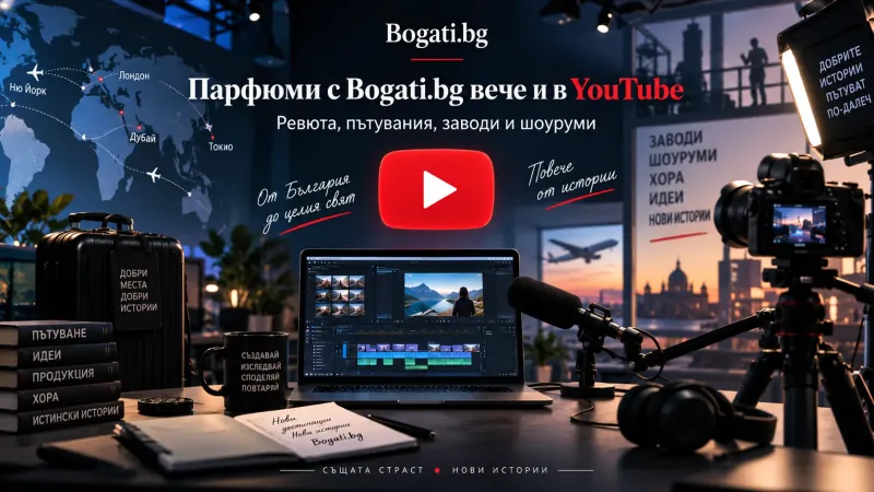 Парфюми с Bogati.bg вече и в YouTube