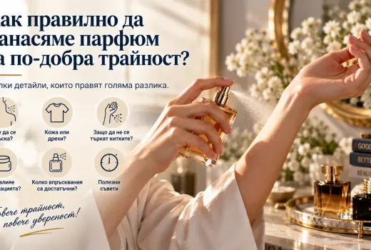 Как правилно да нанасяме парфюм за по-добра трайност?